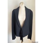 Derek Lam  10 Crosby Black Fridge Blazer Jacket Size 8 Workwear Professional Photo 1