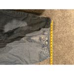 Happily Grey Women's Denim Maxi Skirt with Front Slit Raw Hem Size 5/26 EUC Blue Photo 3