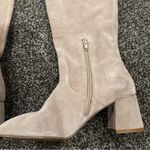 Seychelles  Elegant sand/ Beige Knee-High suede Boots 7.5 Photo 3