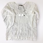 Spiaggia Dolce  NWT Sheer‎ Lace Blouse Womens Size M Boho Beachy Photo 4