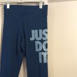 Nike Just Do It size XS VNC leggings work out womens Blue Photo 1