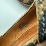 Lucky Brand Zebra Print Garny Loafers Block Heel Leather Slip On Shoes Size 8M Photo 8