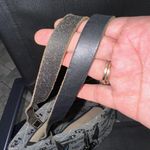 DOONEY & BOURKE Signature Monogram Bucket Purse Handbag Blue Tassels‎ 10x12” J Photo 2