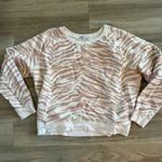 Rails  Theo Sweatshirt in Blush Tiger Stripes Photo 2