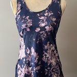Calia By Carrie Underwood Size S Strappy Back Athletic Purple Floral Tank Top Photo 0