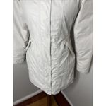 The North Face Women's HyVent Goose Puffer Down Jacket Hooded Ivory Size Small Photo 5