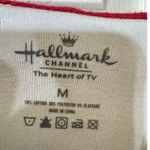 VTG Hallmark Channel Womens M Red Truck Christmas Tree Hoodie Pullover TV Movie White Size M Photo 1