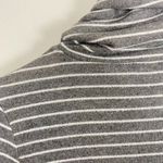 Aerie Gray and White Striped Turtleneck Photo 6