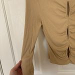 Forever 21 Cut Out Long Sleeve Shirt Photo 4