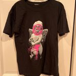 Boohoo Graffiti Angel T Shirt Photo 0