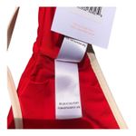 ANDIE NWT The Bells Sporty Chic Poppy Red With White Trim Bikini Top Extra Large Photo 8