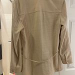 Escada Women's Beige Blazer/Jacket silk/new wool blend size 36/US 6 Tan Photo 2