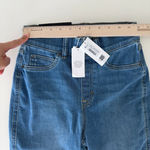 Spanx  Jeans Womens XS Tall Blue Kick Flare High Rise Pull On Denim Pants Stretch Photo 7