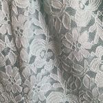 Forever 21 Mint Green Strapless Floral Lace Romper Photo 10