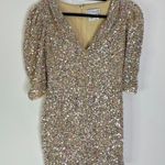 Mac Duggal Ieena by 26449 sequin mini dress Photo 3