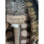 Vintage Painted Pony Jacket Womens Medium Jungle Safari Button Animals Zebra Photo 1