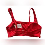 Shade & Shore  Red Tank Bikini Top S NWT Photo 1