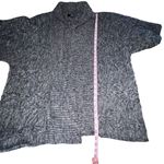 Ana A New Approach Dark Grey Shrug Sweater Short Sleeve Knit Open Front L/XL Gray Size L Photo 5