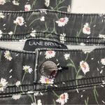 Lane Bryant | Black Denim Daisy Floral Print Skinny Jeans 16 Photo 1
