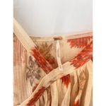 Free People  Melbourne Ruffle Ribbed Tank Frilly Floral Tiered Fairy Size Medium Photo 6