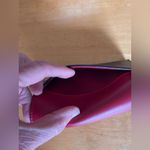 Coach Women's Vibrant Pink and Brown Wallet colorful classic designer rare Photo 6