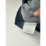 Halogen  Taylor Fit Pants 8 Navy Pinstripe Stretch Trouser Career Office Chic Photo 4