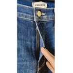 L'Agence El Matador French Slim Fit Fremont Gold Glitter Coated Jean Size 26 NEW Photo 9