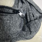 Athleisure infinity scarf with zipper pocket Gray Photo 3