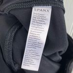 Spanx  Black Faux Leather Leggings 2437 Size Medium Shaping Slimming Compression Photo 7