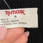 House of Harlow  Knit Midi Skirt With Leg Slits In Black Photo 7