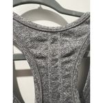 Athleta Gray Fast Track Racerback Tank Size Large Athletic Running Gym Photo 3