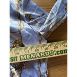 Rue 21  Women‎ Size Large Long Sleeve Button Down Shirt Polyester Colorful Preppy Photo 4