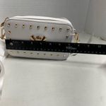 VALENTINO ORLANDI Crossbody Camera Style Shoulder bag New With Tags White Gold Photo 8