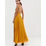 ASOS  Marigold Yellow Lace Bridesmaid Maxi Dress Photo 1