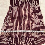 Ceres Beautiful sheer top or swimsuit cover w/ cute tiesâat neck andâgathers. Purple Size M Photo 2