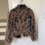 Free People We The Free Ombre All Night Faux Fur Jacket Photo 4