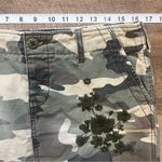 Roxy  Micro Mini Camouflage Skirt Juniors Size 7 Raw Hem Military Y2K Low Rise Photo 4