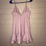 Saints + Secrets  Pink Dress with Ruffle Hem Photo 2