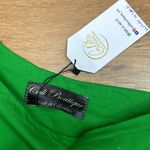 NWT Green One Shoulder Cut Out Side Wraped Tie Long Sleeve Bodycon Sz One Size Photo 4