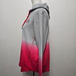 Colosseum Ohio State Scatlett & Gray Aurelia Dip-Dye Snap Pullover Size Large Photo 2