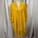 Anthony Original Mustard Yellow Knit Kimono Cardigan Size undefined Photo 3