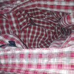 Lands' End  16 Red White Gingham Check Top Plus Photo 11