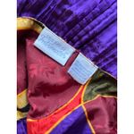 Premier Intimates OSFM VTG House Dress MuuMuu Purple Crinkle w/ Aztec Sq Neck Size undefined Photo 7