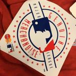 Genuine Merchandise Washington Nationals Red V-Neck T-shirt Size Small NWT Photo 6