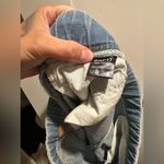 POL New Brushed Denim Tie Waist Shorts Photo 5