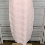 Tommy Hilfiger  Textured Sleeveless Bodycon Knee Length Dress Pink-12 Photo 2