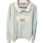 Dolls Kill  x Powerpuff Girls Size Medium Blue Collared Graphic Sweatshirt Photo 0