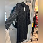 Banana Republic  Black Long Sleeve Lace Dress Photo 1