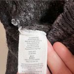 Free People  Charcoal Gray Cotton/Wool Blend Pullover Sweater Size Medium Photo 5