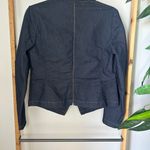 Chico's NWOT Chico navy denim blazer size 0 Photo 2